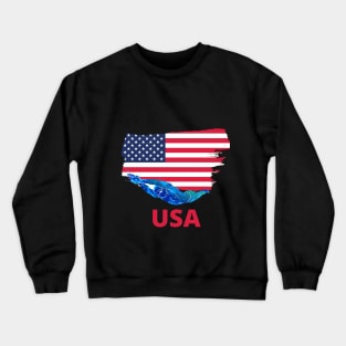 USA Swimming Crewneck Sweatshirt